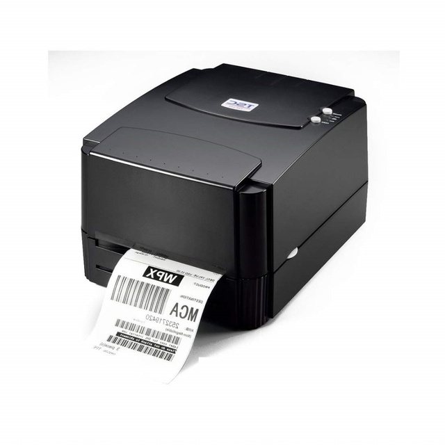 TSC 244pro Multifunctional Cloth Label Printer Sticker 4-Inch Thermal Paper Small Business USB Interface 203dpi 1-Year Warranty