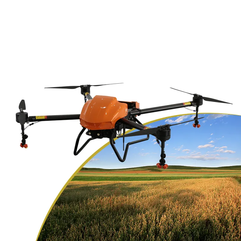 โดรนพ่น UAV สำหรับงานเกษตรพ่นยาฆ่าแมลงสำหรับพ่นพืช