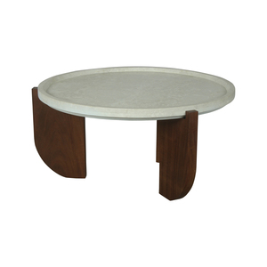 Table basse ronde de haute qualité, table centrale moderne pour salon, bureau, hôtel, meubles en bois élégants et durables - Product Image 3