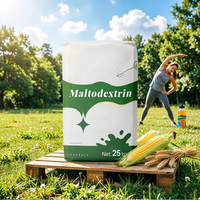 Maltodextrine en poudre de qualité supérieure pour usage industriel, 25 kg/sac, agent aromatisant en vrac, qualité alimentaire