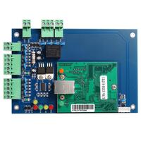Fuente de Alimentación AC110V/220V, Cerradura Magnética de 180 kg, Lector de Teclado Metálico, Panel de Control de Acceso RFID con Red TCP/IP