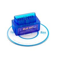 Mini Elm327 V2.1 OBD2 escáner Android adaptador herramienta de diagnóstico automático para comprobar el lector de código de luz del motor