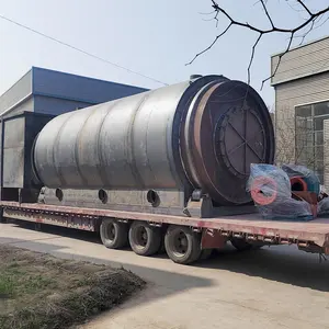 Tire And Oil Sludge Pyrolysis Device Plastic To Gasoline And Diesel