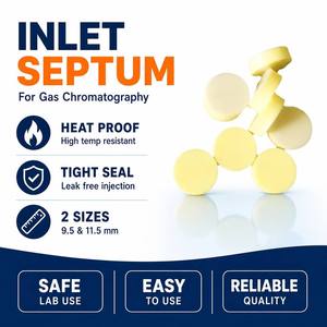 Joint d'étanchéité en silicone haute température pour port d'injection et entrée GC, granulés de silicone, coussinet d'injection en silicone - Product Image 1