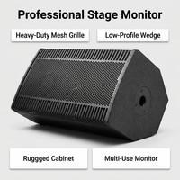 Haut-parleur professionnel haute sensibilité LS de 10 pouces, système audio 250W RMS pour salles de karaoké, bars et clubs - K-P6010