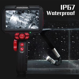 Qbh nội soi Máy ảnh 5 "IPS màn hình kỹ thuật số công nghiệp borescope, 1080p nội soi không thấm nước linh hoạt thăm dò borescope máy ảnh - Product Image 2