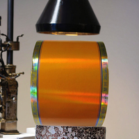 Bobine de papier à filtre résistant à l'eau pour cigarettes, avec base en liège, perforation laser et estampage à chaud
