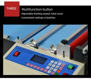 Qdmech Protective Film High Efficiency CNC PVC Film Cutting Machine Precise Sheet Cutter Roll Film Slitting Machine