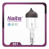Ampoule halogène NAITE de haute qualité 881 H27W/2 12V 27W PGJ13 pour lampe