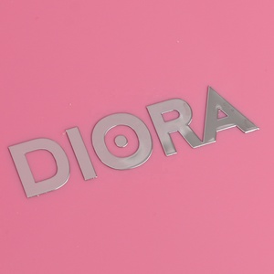 Adesivi personalizzati in nichel Logo 3d metallo apparecchio targhetta etichetta privata - Product Image 3