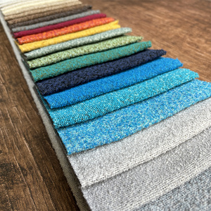 100% poliester tenun Chenille dicelup kain polos untuk mebel Sofa bantal tempat tidur kain pelapis lirik - Product Image 1