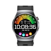 GS206 4G Smart-Armband mit Silikon- oder Lederarmband, Optionaler Airbag, Druckerkennung, EKG-Überwachung, APP-Fernsteuerung Smartwatch