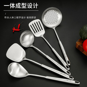 Stainless Steel Spatula With Wooden Handle 304 Heat Resistant Kitchen Cooking Tool For Non Stick Pan Use - Product Image 3