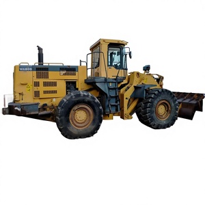 Chargeuse sur pneus Komatsu WA600-3 d'occasion de haute qualité, provenance Japon, excellent état, pompe hydraulique Kawasaki incluse, moteur 13 tonnes - Product Image 1