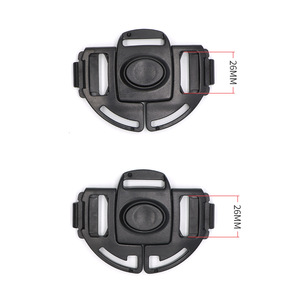 Siège enfant pour vélo, boucle de sécurité à cinq points, plastique noir, accessoire de sécurité extérieur - Product Image 3