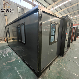 Conteneur habitable en acier extensible de 20 pieds, résistant aux intempéries, usage polyvalent : secours en cas de catastrophe, hôtel, maison, bureau, boutique, villa, <span class=keywords><strong>kiosque</strong></span> - Product Image 2
