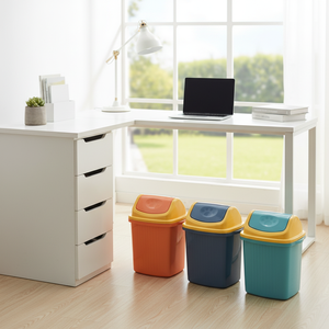 CASAMAX WL AO-0022 Cestino per Rifiuti in Plastica per Ufficio/Casa - 26*21.5*33CM Prodotto in Cina - Product Image 3