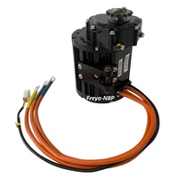 Moteur central QS 4000W pour cyclomoteur électrique, conversion QS138 90H V3, moteur central de moto électrique 4KW 7200 tr/min avec boîte de vitesses 1:2.37