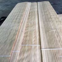 Offre Spéciale de l'Afrique zèbre placage de bois naturel contreplaqué visage placages pour porte et décoration de meubles