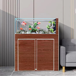 ตัวกรองตู้ปลาขนาดเล็กทำจากแก้วสีขาวพิเศษพร้อมตู้ด้านล่างอุปกรณ์สำหรับตู้ปลา - Product Image 6