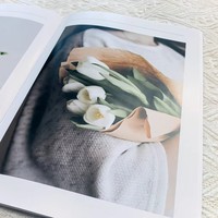 Service d'impression en gros de livres, magazines et brochures à piqûre à cheval, impression couleur, papier couché/offset, plastification