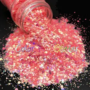 2021 Nhà Sản Xuất Trung Quốc Mix Chunky Glitter Cơ Thể Lấp Lánh Mỹ Phẩm Long Lanh