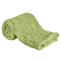 Stock de Nouvelle Arrivée Couverture Polaire pour Bébés Nourrissons Couverture à Carreaux Coeur Couvertures Douces et Douces pour Bébés Filles Garçons