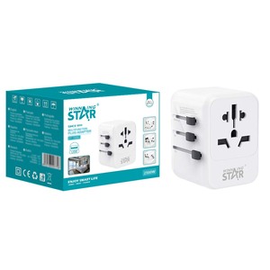 WINNING STAR ST-1009U USB Type C America китайский Европейский стандарт Универсальный адаптер для разъема многофункциональный адаптер для путешествий - Product Image 1