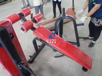 YG-6028 YG FITNESS Gym Fitness Equipment Banc de déclin réglable Banc ABS Banc abdominal réglable