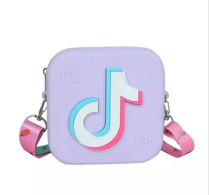 Sac à bandoulière de dessin animé <span class=keywords><strong>Tik</strong></span> <span class=keywords><strong>Tok</strong></span>, sacs à main pour femmes, sacs à main tendance, sac à main en gelée pour enfants - Product Image 4