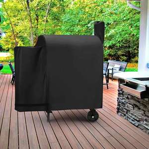 قماش فضي مغلف بالفضة للحماية من الطقس عالي الجودة مقاوم للتلاشي لجميع شواية الفناء الخلفي مقاومة للأشعة فوق البنفسجية - Product Image 2