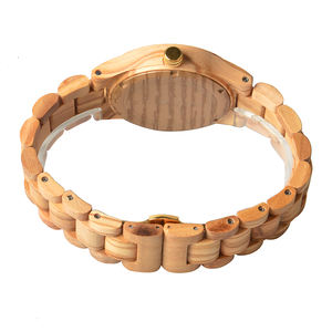 Montre de luxe automatique avec étiquette privée personnalisée, en bois, pour hommes, livraison directe en ligne - Product Image 4