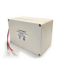 Batterie LiFePo4 à décharge profonde pour camping-car 24V 25.6V 6Ah Batterie au lithium pour stockage solaire Lumière LED avec boîtier de batterie