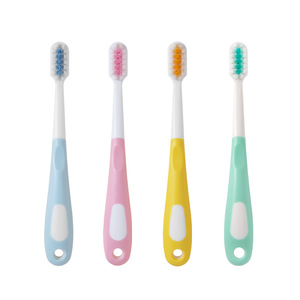 แปรงสีฟันเด็กแบมบิโน ขนแปรงนุ่ม 3-12 ปี แปรงสีฟันแบบธรรมดา สี่สี - Product Image 5