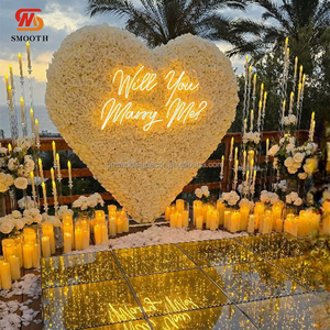 Mịn Đề Nghị Ý Tưởng Phù Hợp Với Thiết Kế Trang Trí Rắn Hình Trái Tim Hoa Vòm <span class=keywords><strong>LED</strong></span> Sân Khấu Đám Cưới <span class=keywords><strong>Backdrop</strong></span> Set - Product Image 2