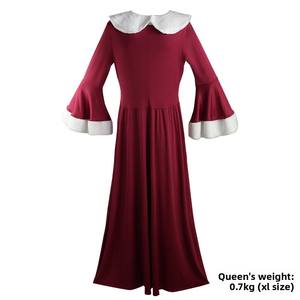 Disfraces de Cosplay de Rey y Reina de la Corte Real, Trajes Vintage de <span class=keywords><strong>Pareja</strong></span> Real, Disfraces de Personajes de <span class=keywords><strong>Anime</strong></span> Navideños - Product Image 3