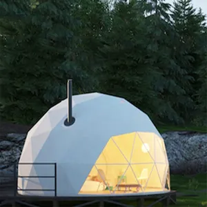 四季花园建筑酒店透明豪华泡沫测地线圆顶帐篷屋户外活动销售