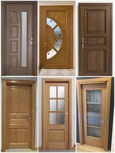 Fenêtres intérieures abordables à battant en bois massif avec panneaux de fibres de densité moyenne et portes en HDF - Product Image 6