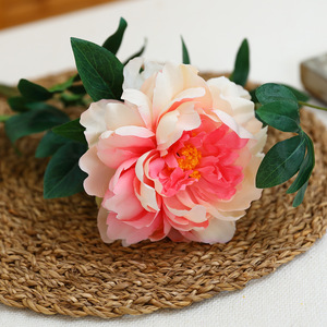 Hesper Tốt Nhất Người Bán Yboland Trung Quốc Hoa Nhân Tạo Hoa Mẫu Đơn Hoa Hoa Lụa Mẫu Đơn Giả Hoa Sắp Xếp - Product Image 2