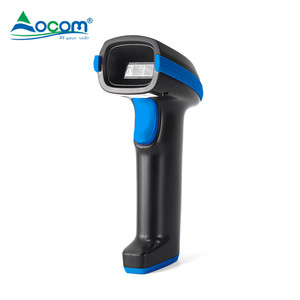 Escáner de código de barras inalámbrico de mano OCOM 2D pistola de escaneo con cable <span class=keywords><strong>Usb</strong></span> <span class=keywords><strong>Bar</strong></span> Qr lector de código tienda supermercado almacén - Product Image 2