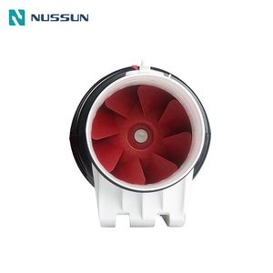 Đôi âm thanh cách nhiệt lớp văn phòng im lặng hỗn hợp dòng chảy Inline Duct exhaust Fan - Product Image 2