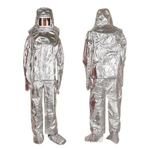 Combinaison de protection ignifuge intégrale, isolation thermique, équipement de sécurité industriel réfléchissant - Product Image 1