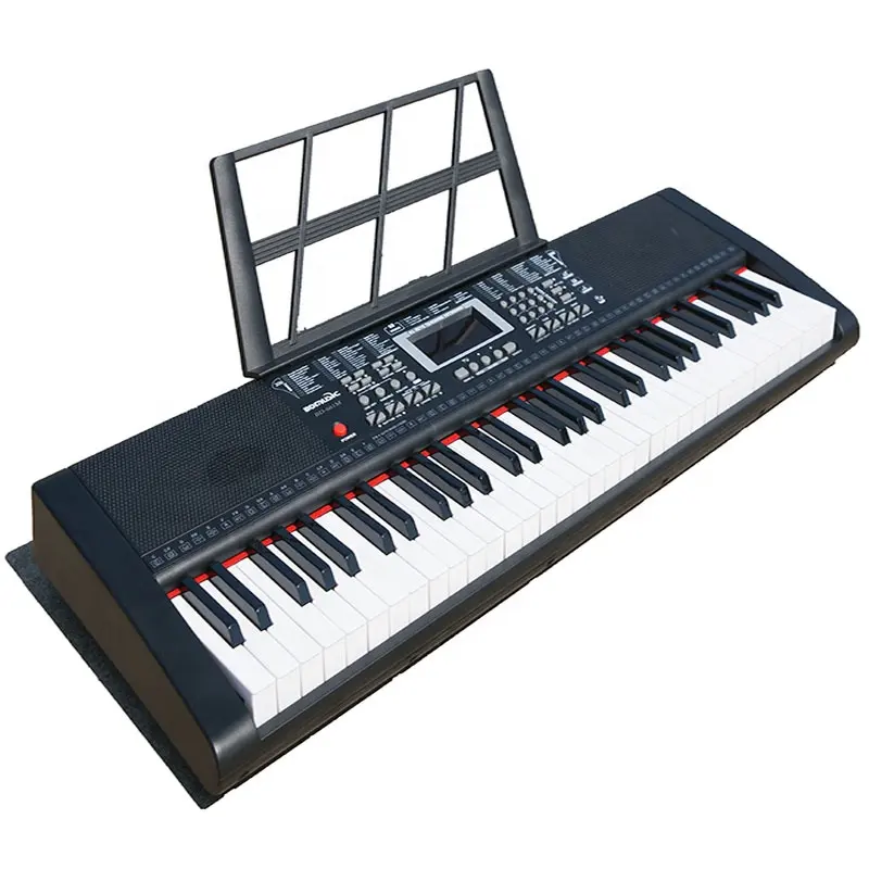 Piano Portable à 61 Touches avec Orgue Électronique MP3 Clavier Teclado Meilleur Cadeau pour Enfants Débutants