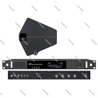 Amplificateur d'antenne de surveillance sans fil R-41 pour émetteurs de moniteurs intra-auriculaires IEM, signal puissant, longue distance de fonctionnement