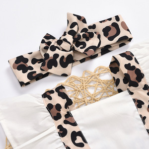 Ropa de Bebé al por Mayor Barata, Conjuntos de Ropa para Bebés Recién Nacidos con Estampado de Leopardo, de Proveedor Chino - Product Image 4