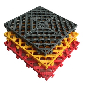 Outdoor PP Interlocking <b>Plastic</b> Car Wash Floor <b>Tiles</b> - Product Image 1