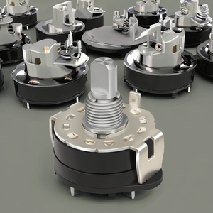 Potentiomètres de haute qualité Soundwell RS25 25 mm, interrupteur rotatif de route, produits électroniques - Product Image 4