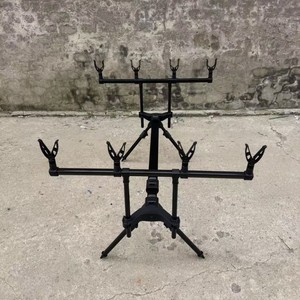 ขาตั้งคันเบ็ดแบบยุโรป ปรับระดับได้ พับเก็บได้รวดเร็ว ทำจากอลูมิเนียมอัลลอยด์ พกพาสะดวก - Product Image 4