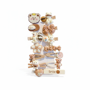 Vendita all'ingrosso di tendenza Vintage scintillante strass acrilico accessorio per capelli semplice moda per bambini e donne vendita calda decorazione per capelli - Product Image 2