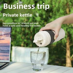 Contrôle de température de <span class=keywords><strong>mini</strong></span> bouilloire électrique Portable pour la maison rapide dortoir voyage voiture chauffage petit chauffe-eau pour les étudiants - Product Image 4